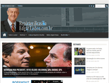 Tablet Screenshot of edgarlisboa.com.br